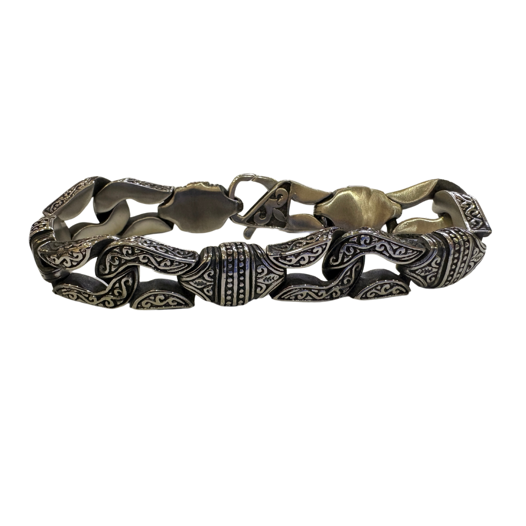 Monarch Tribal Titanium Steel Bracelet