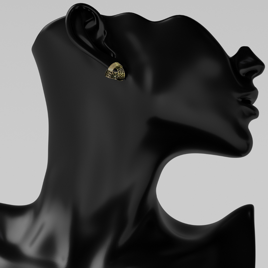 Asscher Cut Triangle Earrings for Women