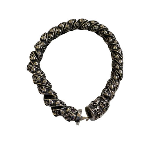 GHOST HEAD - Titanium Steel Bracelet, Skull Head Bracelet for Men & Boy