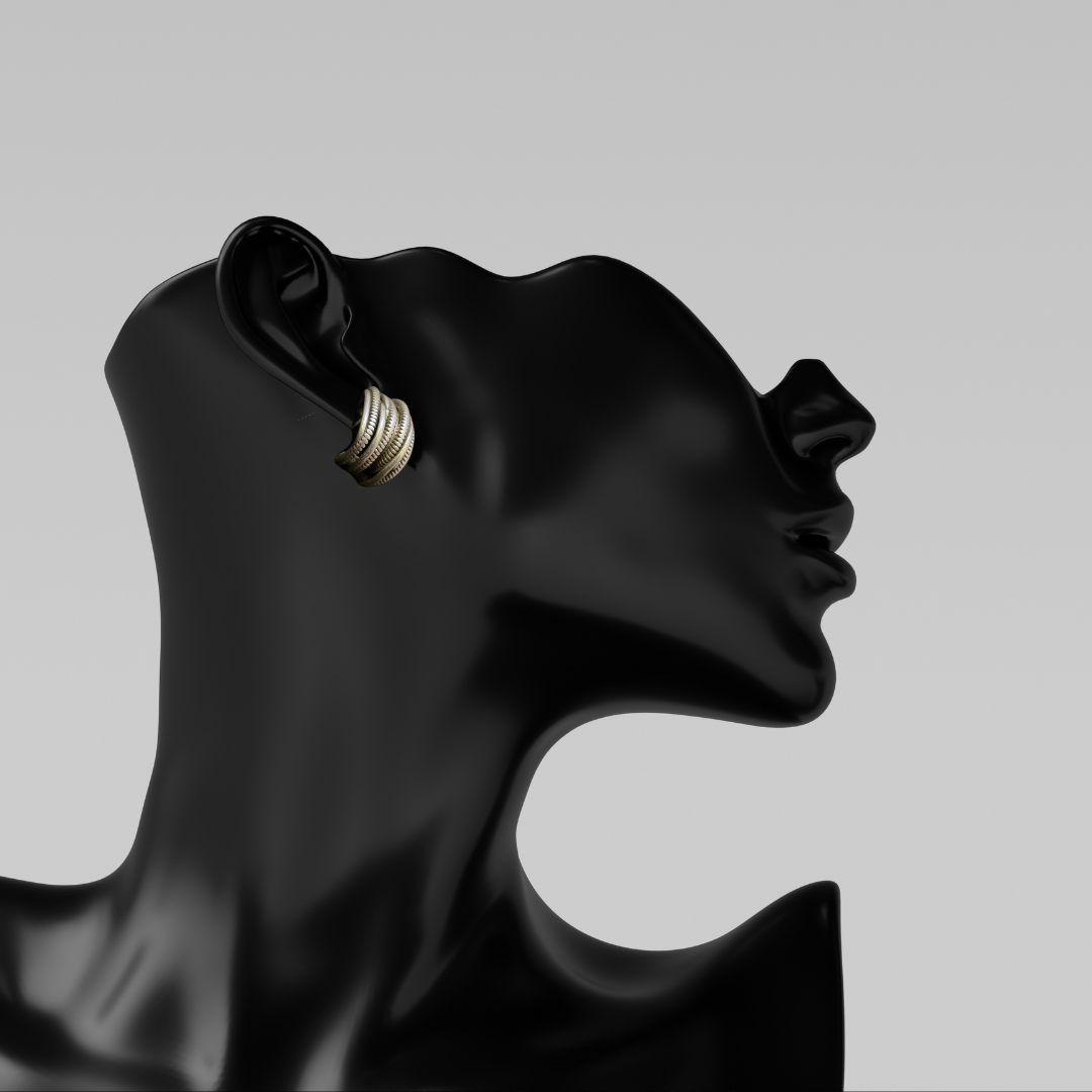 Multi-Layered Statement Earrings for Women