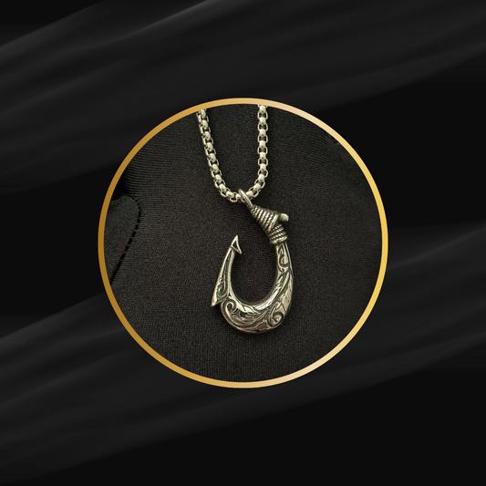 Ivory Trumpet Pendant with Chain