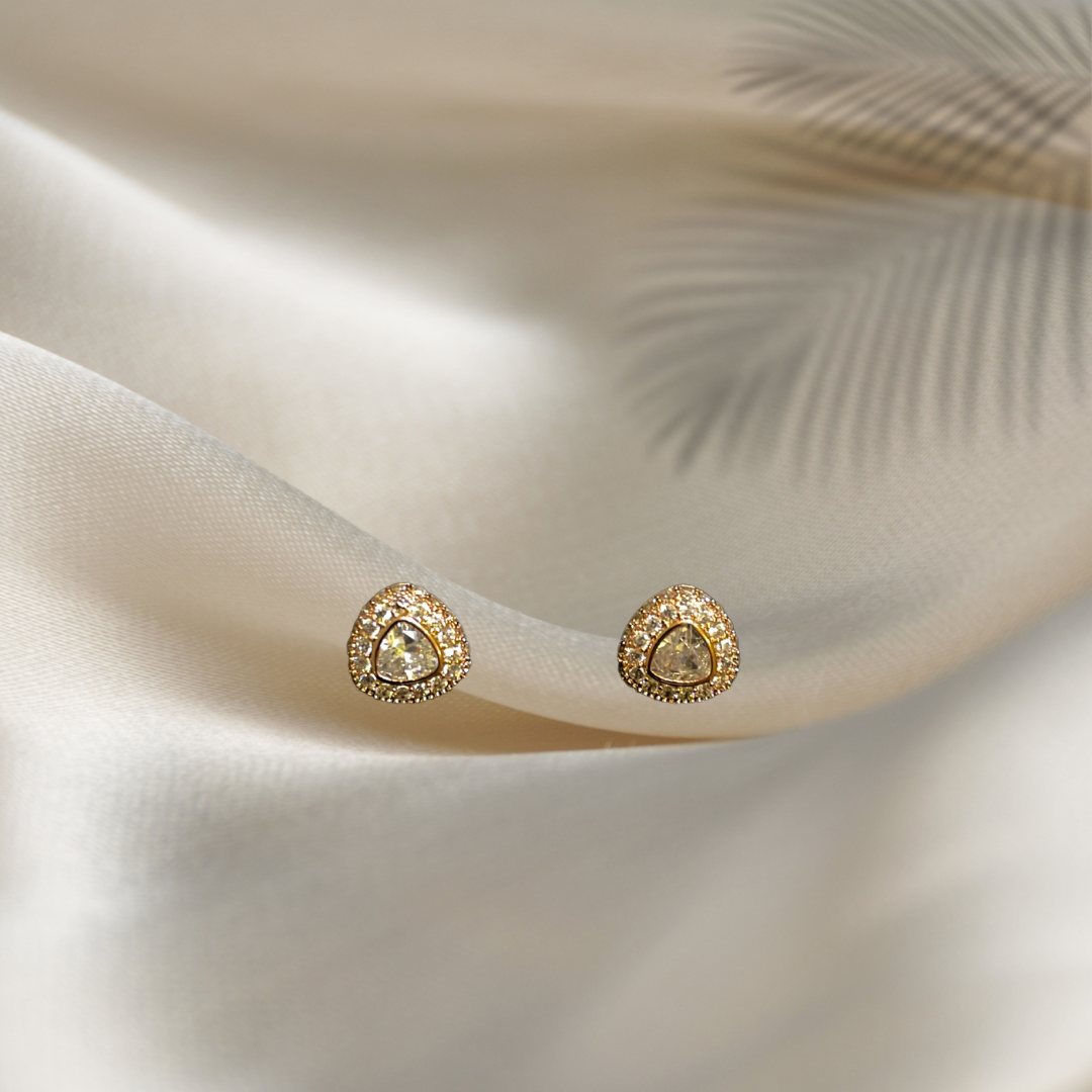 AD Studded Ear Tops for Girls