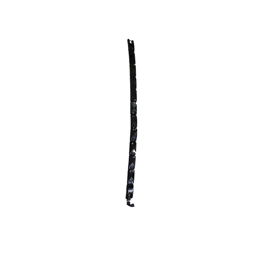 Unisex Premium Ceramic Chain Bracelet | Black