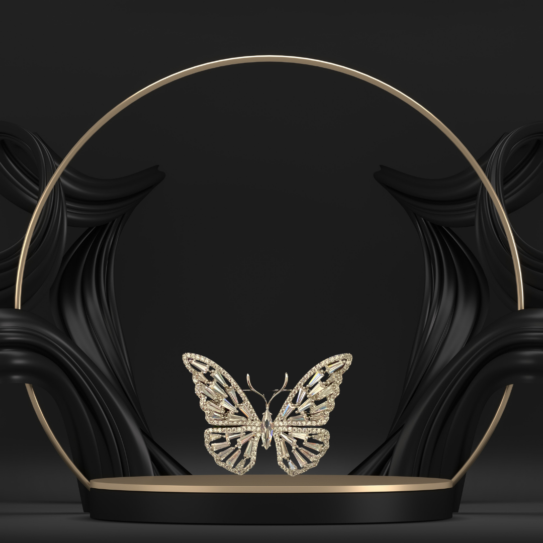 Elegant Butterfly Brooch for Women