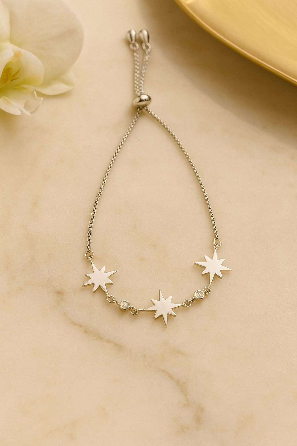 Celestial Starburst Adjustable Bracelet