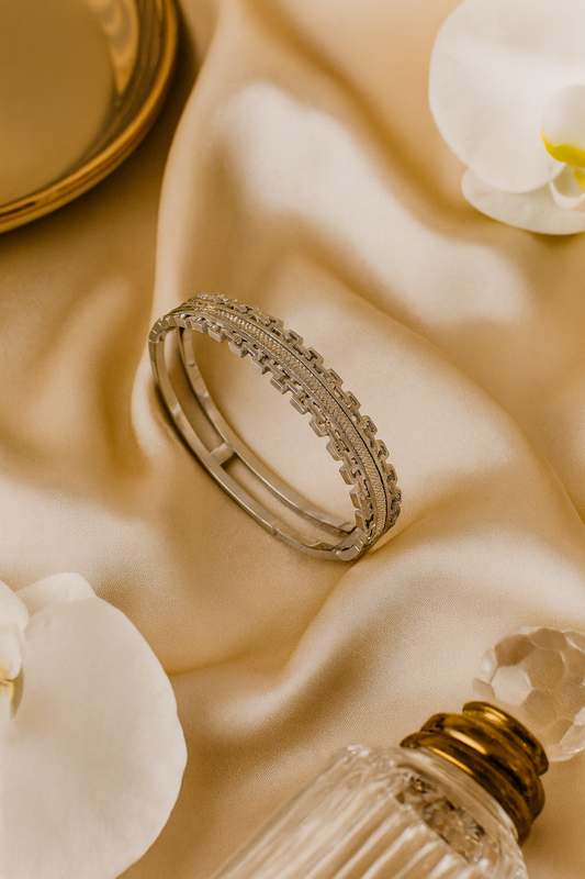 Intricate Geometric Patterns Bracelet