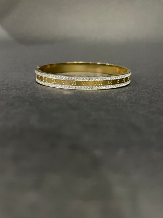 AD Roman Numeral Bracelet