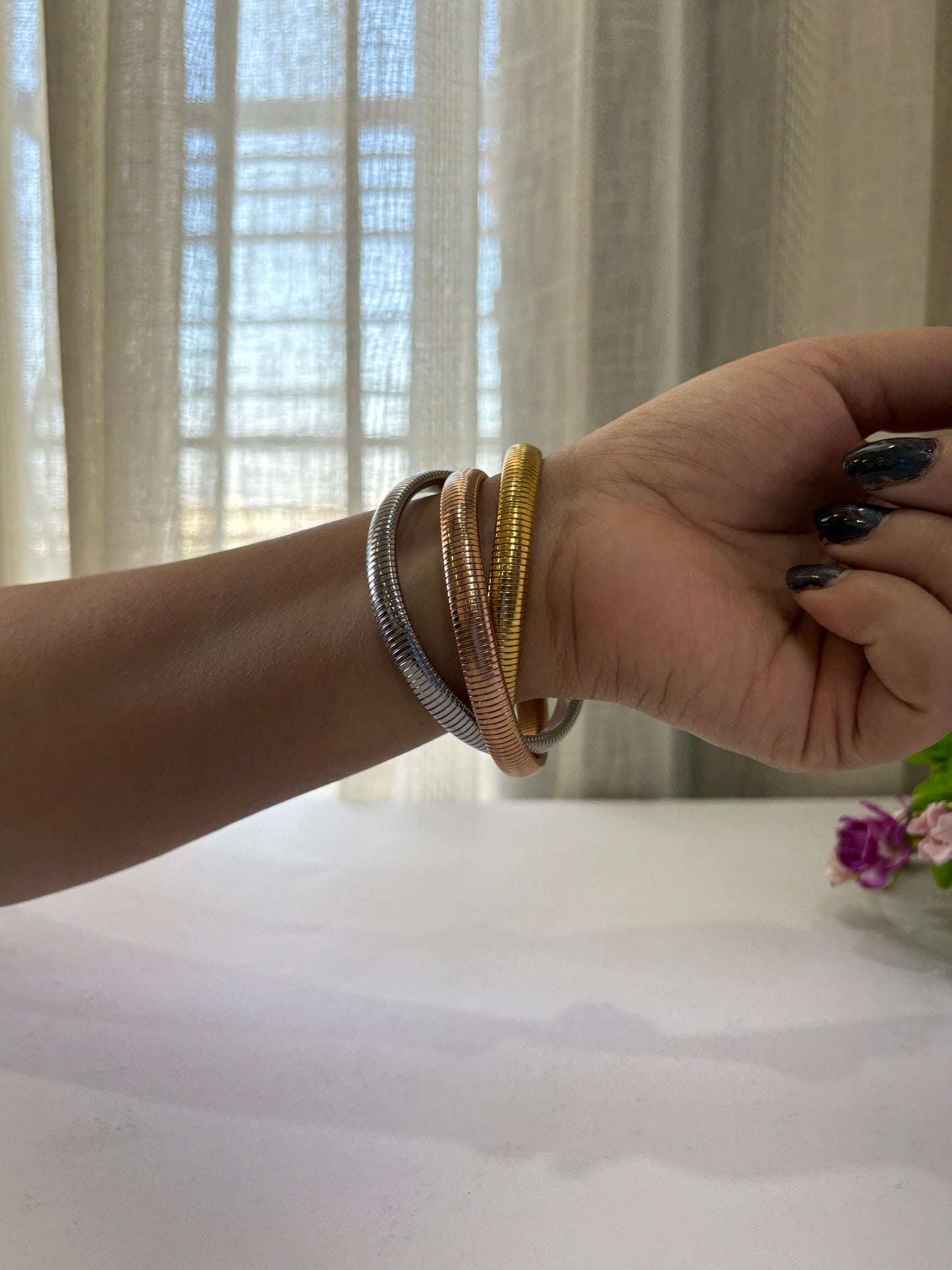 Triple Layer Bracelet