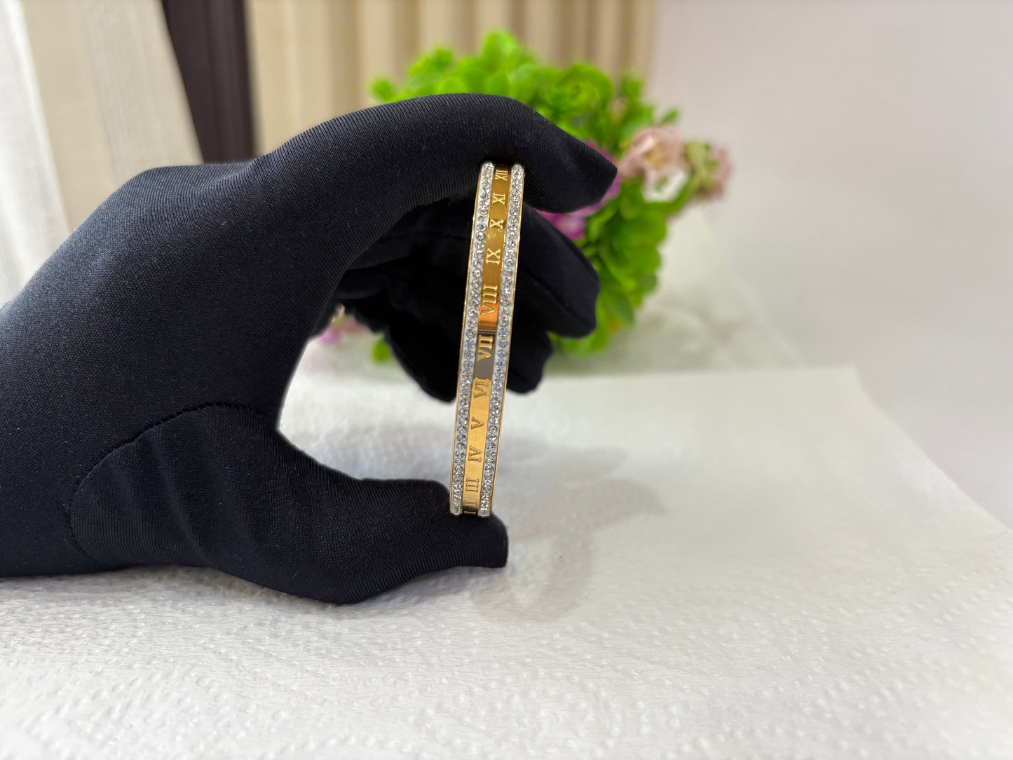AD Roman Numeral Bracelet