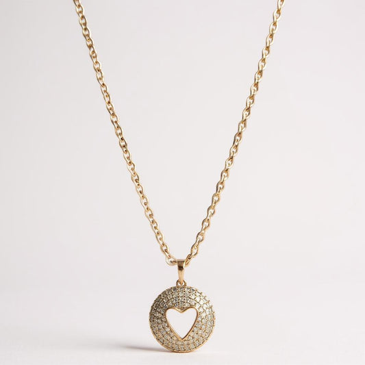 Hollow Shape Pendant Chain