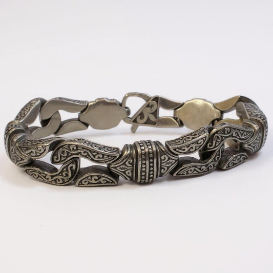 Monarch Tribal Titanium Steel Bracelet