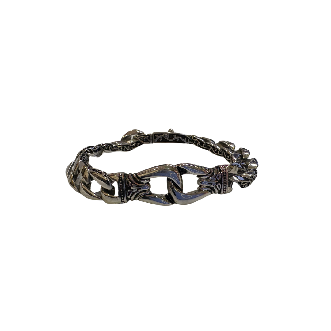 Premium Engraved Pure Stainless Steel Bracelet