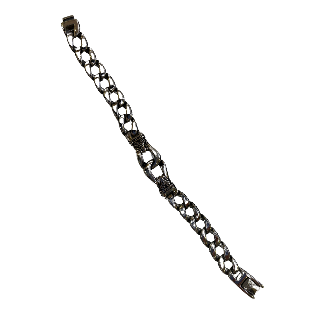 Premium Engraved Pure Stainless Steel Bracelet