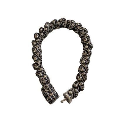 GHOST HEAD - Titanium Steel Bracelet, Skull Head Bracelet for Men & Boy