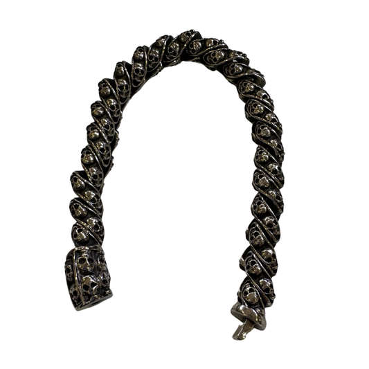 GHOST HEAD - Titanium Steel Bracelet, Skull Head Bracelet for Men & Boy