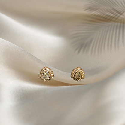 AD Studded Ear Tops for Girls