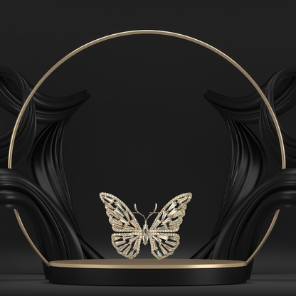 Elegant Butterfly Brooch for Women