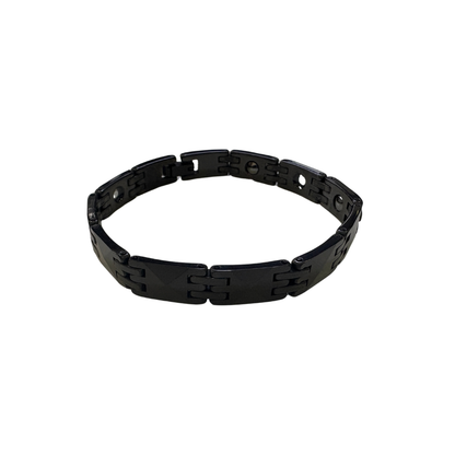 Unisex Premium Ceramic Chain Bracelet | Black