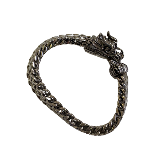 VIKING DRAGON HEAD | Pure Titanium Steel Bracelet, American trending Style
