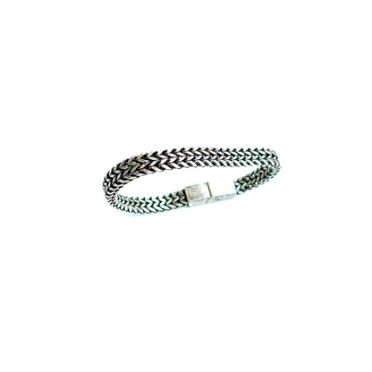Men's Classic Chain Bracelet with Magnetic Closure