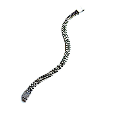Men's Classic Chain Bracelet with Magnetic Closure