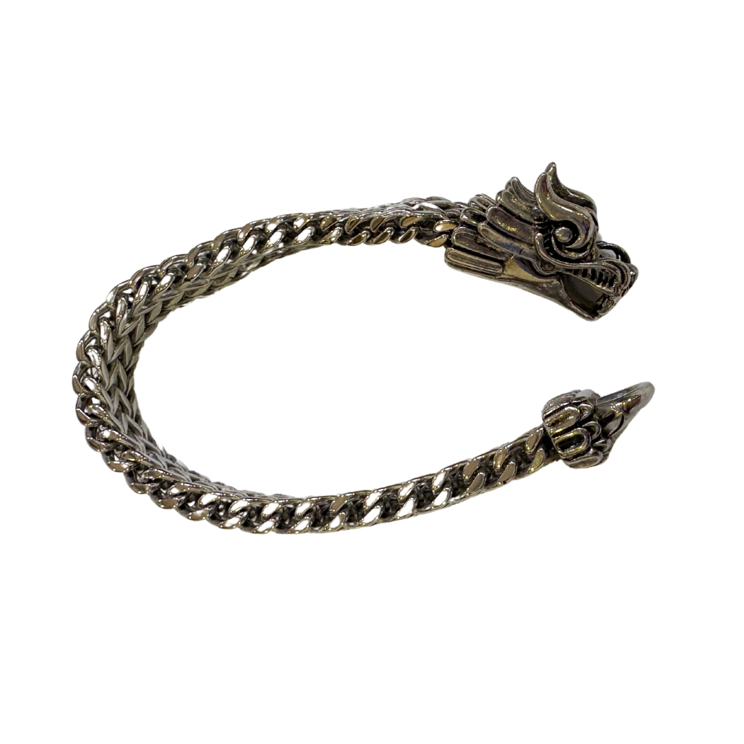 VIKING DRAGON HEAD | Pure Titanium Steel Bracelet, American trending Style