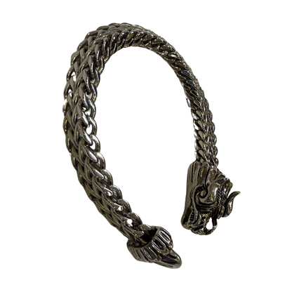 VIKING DRAGON HEAD | Pure Titanium Steel Bracelet, American trending Style