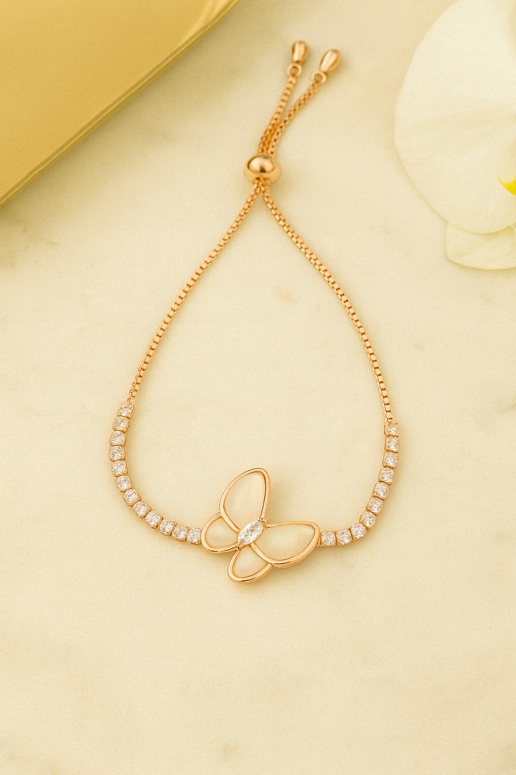 Elegant Butterfly Adjustable Bracelet