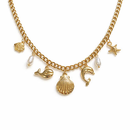 Elegant Two-Tone Twisted Rope Necklace