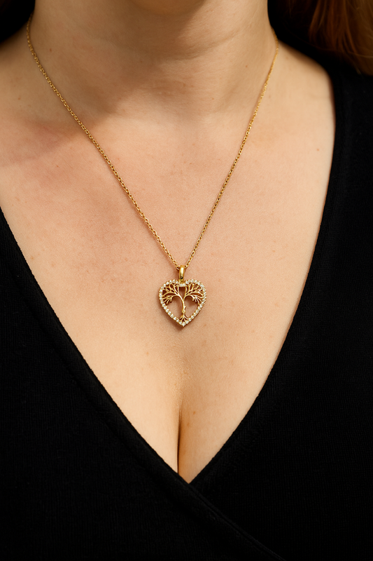 Heart Tree Pendant