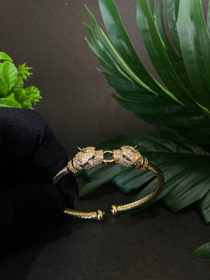 Leopard Emblem Bracelet