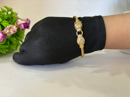 Leopard Emblem Bracelet