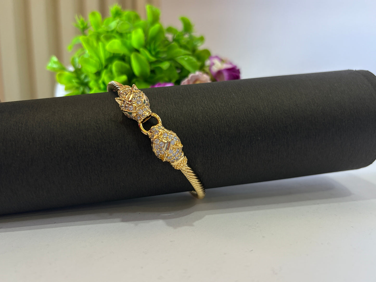 Leopard Emblem Bracelet
