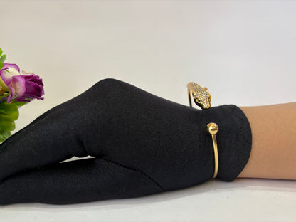 Regal Leopard Bracelet