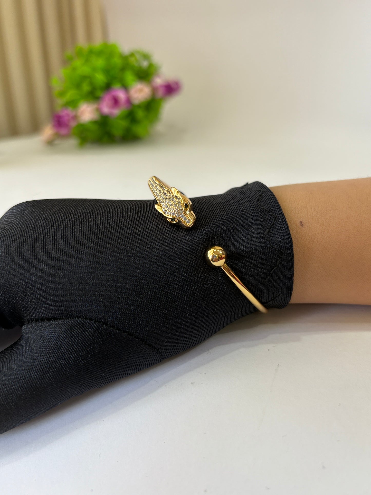 Regal Leopard Bracelet