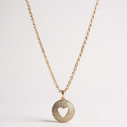 Hollow Shape Pendant Chain