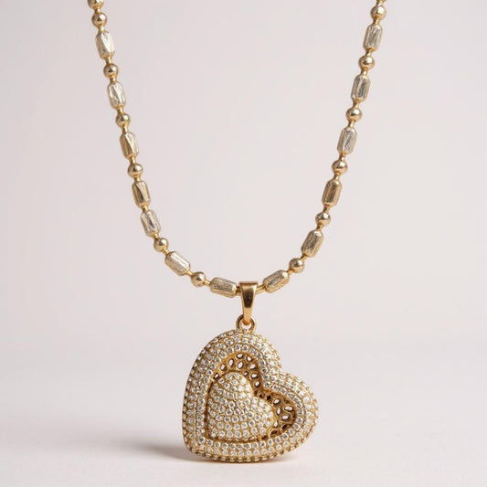 Twin Heart Pendant