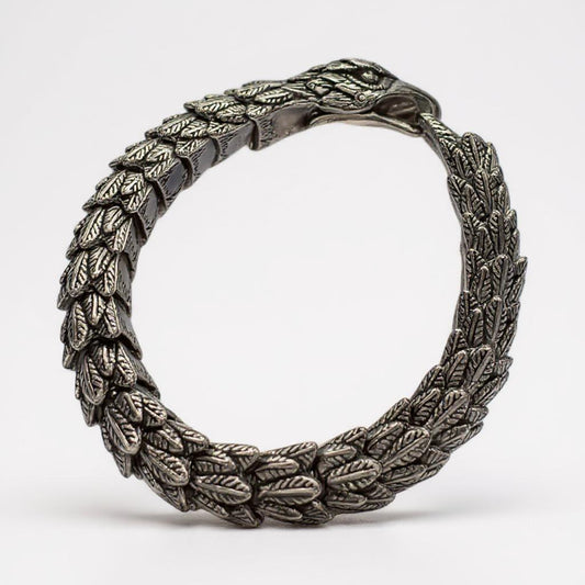 Viking Eagle Head Pure Titanium Premium Steel Bracelet