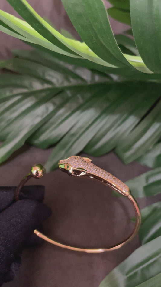 Regal Leopard Bracelet