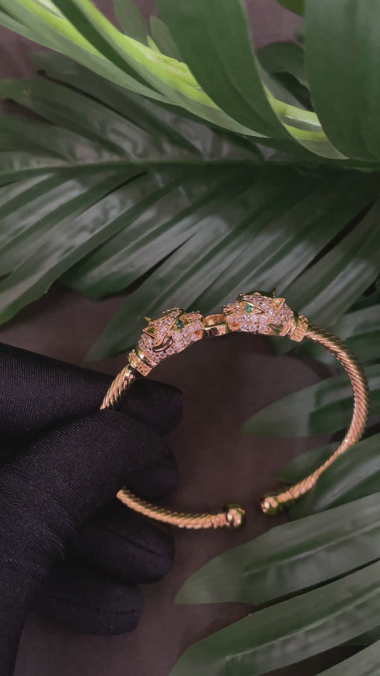 Leopard Emblem Bracelet